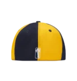 Cappello Trapstar Irongate ad arco aderente – Blu scuro/Giallo