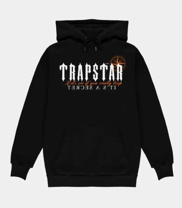 Felpa con cappuccio Trapstar X Central C nera