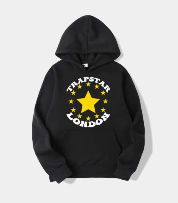 Felpa nera di Trapstar Stars London