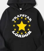 Felpa nera di Trapstar Stars London