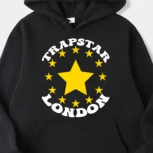 Felpa nera di Trapstar Stars London
