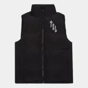 Trapstar Black Reflective Shooting Vest