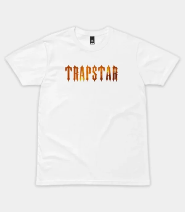Trapstar White Fire T-Shirt