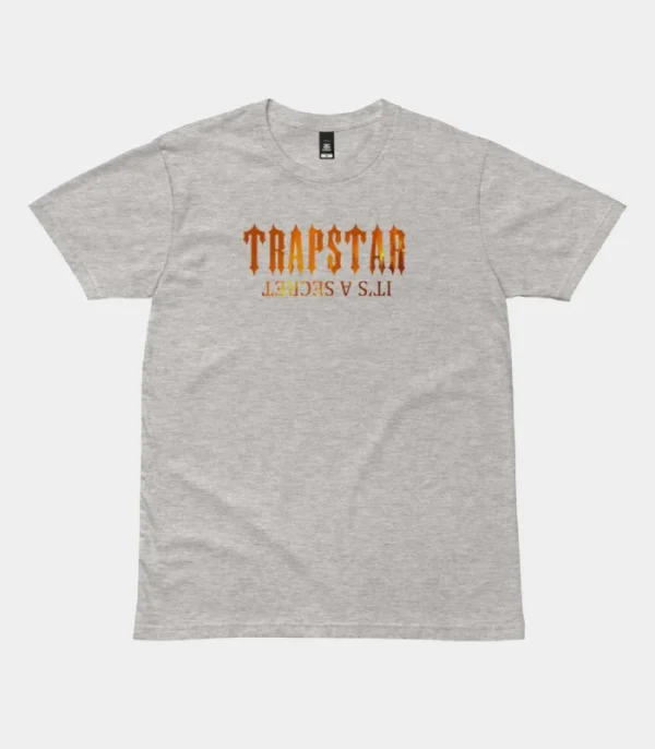 Maglietta Trapstar It’s A Secret Fire Grey