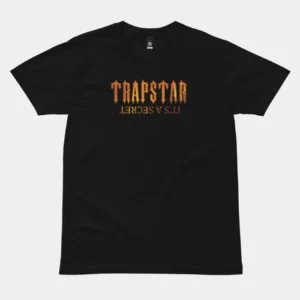 Trapstar It's A Secret Fire Black T-Shirt