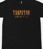 Trapstar It's A Secret Fire Black T-Shirt