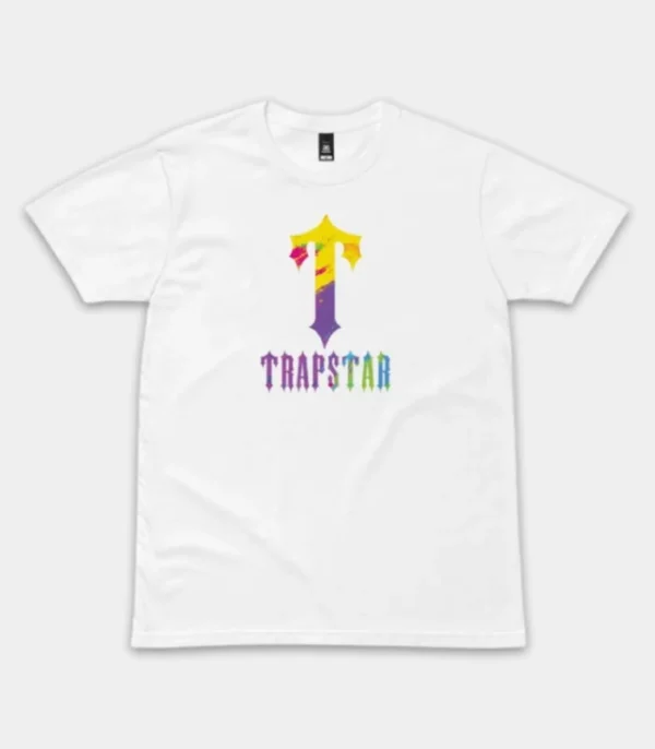 White T-For Trapstar Paint T-Shirt