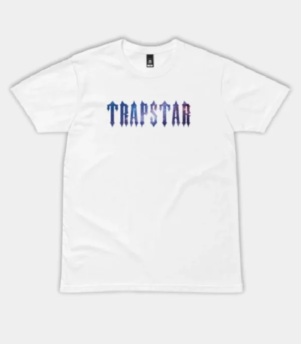 Trapstar Galaxy White T-Shirt