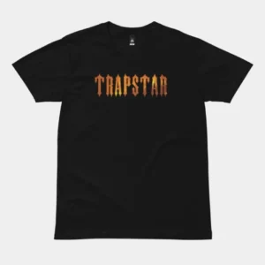 Trapstar Fire Black T-Shirt