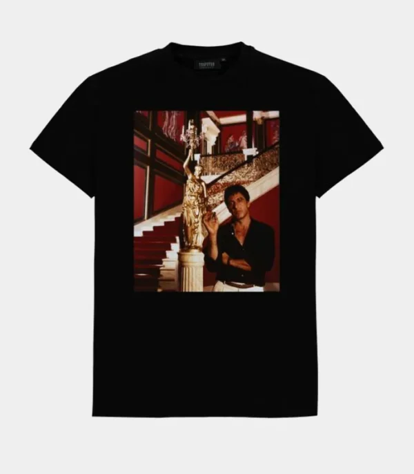 Trapstar X Scarface The World Is Yours Black T-Shirt