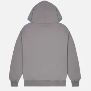 Felpa con cappuccio e zip Trapstar Hyperdrive Grigia