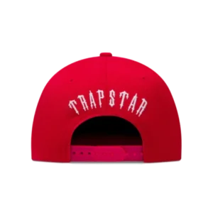 Trapstar Irongate Hat Arch Snapback – ROSSO/BIANCO