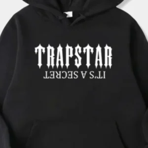 Trapstar It’s Secret Una felpa con cappuccio nera